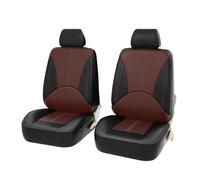 YLINNB Car Seat Covers Front Pair for Citroen C1/C3/C3 Aircross / C3-XR / C3 Picasso/C-Elysee, Leather NonSlip Front Protectors Comfortable Breathable Interior Accessories,A