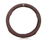 YLINNB Car Steering Wheel Cover for Rolls-Royce Ghost/Phantom/Cullinan/Spectre, Soft Anti Slip Breathable Steering Wheel Protector Easy To Install Interior Accessories,Brown B