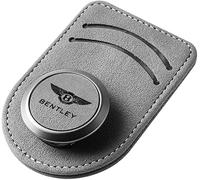 YLINNB Car Sun Visor Sunglasses Clip for Bentley Continental GT/Continental GTC/Flying Spur/Bentayga, Multi-functional Sunglass Organizer Compact Storage Accessory,Grey