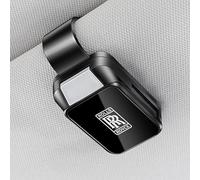 YLINNB Car Sun Visor Sunglasses Clip for Rolls-Royce Ghost/Phantom/Cullinan/Spectre, Multi-functional Sunglass Organizer Compact Storage Accessory,Black