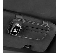 YLINNB Car Sun Visor Sunglasses Clip for Rolls-Royce Ghost/Phantom/Cullinan/Spectre, Multi-functional Sunglass Organizer Compact Storage Accessory,Black