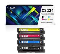 YLLiee C3224 Toner Cartridge Compatible for Lexmark C3224dw C3326dw C3426dw MC3224adwe MC3224dwe MC3224i MC3326adwe MC3326i MC3426adw MC3426i Laser Printer, Without Chip(Size:1Pack,Color:1 Set)