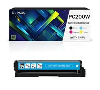 YLLiee Compatible Toner Cartridge Replacement for Ricoh PC200W Ink Cartridge, High Yield Work With Ricoh MC240FW PC200W Series Laser Printer, Chip Inside, Can Add Ink(Size:4500Page,Color:Cyan)