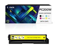 YLLiee Compatible Toner Cartridge Replacement for Ricoh PC200W Ink Cartridge, High Yield Work With Ricoh MC240FW PC200W Series Laser Printer, Chip Inside, Can Add Ink(Size:4500Page,Color:Yellow)