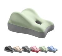 YLLiee Couples Wedge Pillow with Lumbar & Neck Relief, Wedge Pillow, Memory Foam Cushion for Hip Elevation, Ideal for Couples, Home Use, Bed/Sofa Support(Size:41×48×23cm,Color:Green)