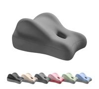 YLLiee Couples Wedge Pillow with Lumbar & Neck Relief, Wedge Pillow, Memory Foam Cushion for Hip Elevation, Ideal for Couples, Home Use, Bed/Sofa Support(Size:41×48×23cm,Color:Grey)