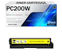 YLLiee For Ricoh Compatible High Yield Toner Cartridges PC200W(BK/C/M/Y), High Yield Fits with Ricoh MC240FW PC200W Series Laser Printer, Chip Inside, Can Add Ink(Size:4500Page,Color:Yellow)