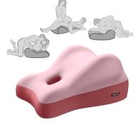 YLLiee Pillow for Couples, The Pillow Perfectly Designed for Couples, 27 Degree Sweet Spot Couples Pillows, Sex Position Pillow Cushion, Ergonomic Design for Relaxation(Size:41×48×23cm,Color:Pink)