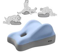 YLLiee Pillow for Couples, The Pillow Perfectly Designed for Couples, 27 Degree Sweet Spot Couples Pillows, Sex Position Pillow Cushion, Ergonomic Design for Relaxation(Size:41×48×23cm,Color:Blue)