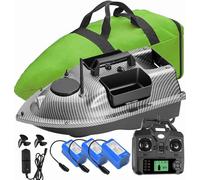 YLLLLY 12000mah 500M GPS Fishing Bait Boat 3 catapult bays, bait boats for carp fishing with gps, 16 memory points,With Handbag,and other small gifts, one key return.(Boat A)