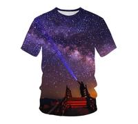 YLLMNOBN Black men's 3D printed T-shirt with a pet cat design, eye-catching short-sleeved loose fit for summer.