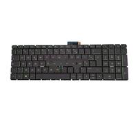 YLLOZDE 15-AB Laptop Keyboard for AZERTY for French Backlit Keyboards For HP for Pavilion 15-AN -AW -BK -AB219NR -RA for Envy for M6-AR 17-S(Black version 2)
