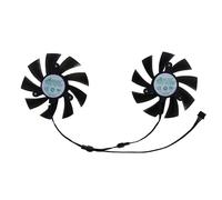 YLLOZDE 2Pcs/Set,PLA09215B12H,GA92S2H,GPU Cooling Cooler,Video Card Fan, For Nvidia for JIESHUO Laptop for Chip for RTX 3070M 8G GA91S2U(GA92S2H)