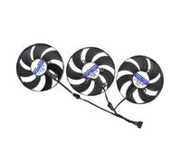 YLLOZDE CF1015U12D,Graphics Card Fan,VGA Cooler, For for ROG for STRIX TUF RTX 4090 for GAMING OC, For RX 7900 XT 7900xt 20G(Triple Fan ABC)