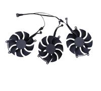 YLLOZDE Graphics Card Cooler,Video Cards Fan,PLA09215S12H, For GIGABYTE for AORUS for RTX 4060 ELITE 8gb, For RTX4070 for AERO OC 12gb(3pcs PLA09215)