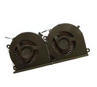 YLLOZDE Laptop CPU GPU cooling fan Cooler Notebook PC for ThundeRobot TR 911Air 911 Air cooler 0FL0F0000H 4INLAFAST003A(2 piece fan)