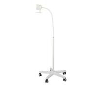 YLLSMGS 7W Exam Light Medical with Mobile Base Gooseneck Exam Lamp Mobile Pet-Lamp Surgical Light for Gynaecology(White)