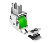 Ylnailky Adjustable Rolled Hemmer Presser Foot,Adjustable Sewing Machine Foot - Seaming Supplies for Walking Piping Ditching Rolled Quilting Blind Work Knits Woven Leather Stretch Fabrics