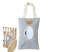 Ylnailky Baby Wipes Dispenser,Refillable Baby Wet Wipes Pouch | Portable Hangable Container Bag for Travel Organizing Storage Bathroom Wall Home Kitchen