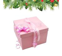 Ylnailky DIY Photo Album Box | 5-Layer Reusable Christmas Wrapping Supplies - Love Box Photo Album - for Parents College Students Birthday Holiday Valentine's Day Christmas Graduation Wedding Baby
