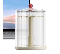 Ylnailky Doll Cases for Display,Transparent Toy Organizer | Rotating Dust-proof Doll Organizer for Kids Adults Bedroom Living Room Bathroom Classroom Collection Home Decor