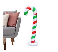 Ylnailky Inflatable Outdoor Ornaments,57Inch Blow Up Balls,Large Candy Canes Balloons | for Home Lawn Holiday Indoor Party Favors Outdoor Indoor Yard Lawn Pool Parade Photoshoot