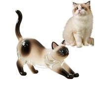 Ylnailky Pet Keepsake Box | Pet Refillable Hair Keyring - Acrylic Pendant Clear Memorial Key Chain for Men Collection Backpack Purse Bag Women Charm