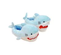 Ylnailky Shark Slippers - 39cm Winter Plush Cotton Animal Shoes | Soft Comfortable Warmth for Men Women | Large Indoor Outdoor Cartoon Whale Footwear