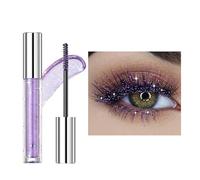 Ylnailky Sparkly Mascara | Smudgeproof Lengthening Lash Mascara,Long Lasting Charming Voluminous Mascara for Women Halloween Eye Makeup