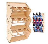 Ylnailky Spray Paint Can Holder,9-Holes Spray Paint Lube Can Holder | 3-Tier Home Organization for Graffiti Crafting Craftsmen Sprayer Workroom Painting Trailer Model Building