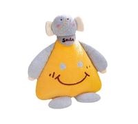 YLOEPI Smiling Plush Pillow, 60cm Soft Stuffed Animal Cushion, Large Fluffy Hugging Toy, Decorative Throw for Bedroom Sofa, Joyful Gift for Kids Boys Girls (Style01)