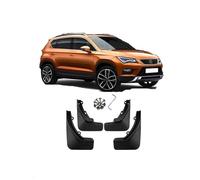 YLOXFW Car Mud Flaps Mudguard Fender for Seat Ateca 2016-2023 Molded Custom Front and Rear Mudflaps Splash Guards Heavy Duty Fender Flares 4-PC Auto Accessories Kit,Send 1 Car Wash Towel