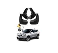 YLOXFW Car Mudguard Mud Flaps for Nissan Qashqai 2006-2023 Molded Custom Front and Rear Mudflaps Splash Guards Fender Flares Kit 4-PC Auto Accessories,Send 1 Car Wash Towel,2006~2015