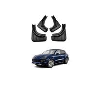 YLOXFW Car Mudguard Mud Flaps for Porsche Cayenne 2018-2023 Molded Custom Front and Rear Mudflaps Splash Guards Fender Flares Kit 4-PC Auto Accessories,Send 1 Car Wash Towel