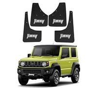 YLOXFW Car Mudguard Mud Flaps for Suzuki Jimny HJ BJ64 BJ74 2019-2024 Molded Custom Front and Rear Mudflaps Splash Guards Fender Flares Kit 4-PC Auto Accessories,Send 1 Car Wash Towel,Black