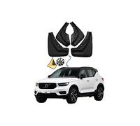 YLOXFW Car Mudguard Mud Flaps for Volvo XC40 2018-2024 Molded Custom Front and Rear Mudflaps Splash Guards Fender Flares Kit 4-PC Auto Accessories,Send 1 Car Wash Towel
