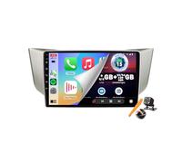 YLOXFW Car Stereo Android 15.0 Radio for Harrier/RX/RX300 RX330 RX400H 2003-2009 GPS Sat Navigation 9'' Touchscreen DVD Multimedia Video Player FM BT Receiver with Carplay 4G 5G WiFi DSP SWC,Y200S
