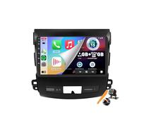 YLOXFW Car Stereo Android 15.0 Radio for Outlander 2005-2012 GPS Sat Navigation 9'' Touchscreen DVD Multimedia Video Player FM BT Receiver with Carplay 4G 5G WiFi DSP SWC,Y500S