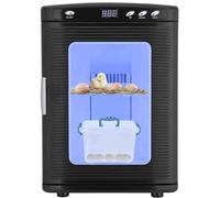 ylpddmm 25L Reptile Egg Incubator with Cooling & Heating, Incubators for Hatching Eggs, Reptile Scientific Lab Incubator with 5°C-60°C, with AC&DC Power, for Turtle Lizard Snake White