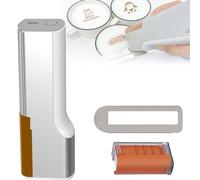 ylpddmm Coffee Printer - Latte Art Printer,Food Printer,Protable Handheld Food Printen Mini Food Machine PrintPen Bread Cake Printer,Coffee Printer,DIY Design PrintPen,Brown