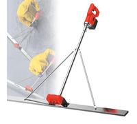ylpddmm Concrete Vibrating Tool, Power Concrete Screed Vibratory Kit Concrete Finishing Tool with 1.5M / 1.8M / 2M Board,Electric Cordless Concrete Screed Vibratory Kit 1.8M-1battery