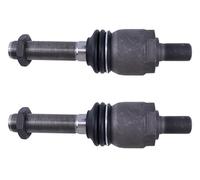 YLQASOON 2Pcs Tie Rod Assembly AL168711 9968018 Compatible with John Deere Backhoe Loader 6010 6120 6220 6215 6220 6320 6420 6800 6400 7210 7220 482C 310E 410E 410G 485E 486E 488E #N14377 AT339807