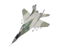 YLQERZ 1/100 Diecast Metal For Russian MIG-29 Fighter Model Plane Collection Souvenirs For Collection And Display