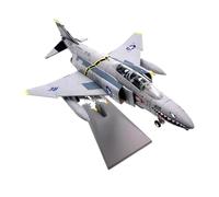 YLQERZ 1:100 For F-4 Fighter Phantom 2 Bomber Military Aircraft Model Diecast Airplane Toys For Display For Collection And Display