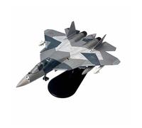 YLQERZ 1/100 For Russian SU57 Sukhoi Fighter Jet Airplane Metal Military Plane Toy Model Ornament For Collection And Display