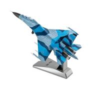 YLQERZ 1:100 For SU-30 Alloy Material Military Aircraft Model Souvenir Ornaments Collection Decoration For Collection And Display