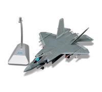 YLQERZ 1:100 Scale For J-35 Carrier-Based Fighter Alloy Model Collectible Military With Display Case For Collection And Display