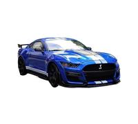 YLQERZ 1:18 For Ford Mustang Shelby GT500 Cobra Alloy Car Model Adult Collectible Hobby Toy For Vehicles Fans(Dark blue)
