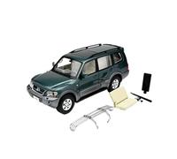 YLQERZ 1:18 For Mitsubishi Pajero V73 Alloy Full-open Car Model For Home And Office Display Ornaments For Vehicles Fans(Green)