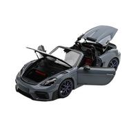 YLQERZ 1:18 For Porsche 718 Convertible Spyder RS Alloy Car Model Openable Pure Ornament For Vehicles Fans